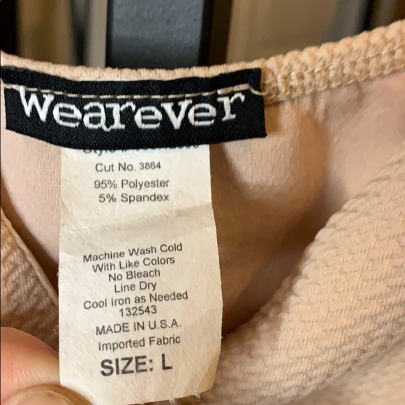 Wearever blush crop top size large - Picture 3 of 4